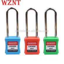 Candados grabados personalizados, candado de seguridad con llave principal colorido del OEM